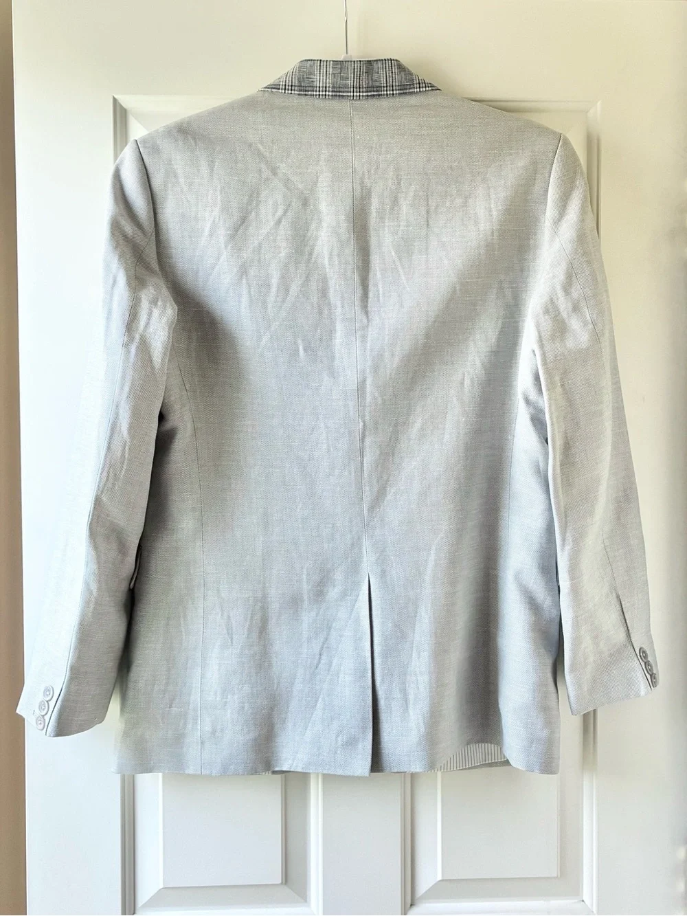 Jacob Holston Men's Classic Tailored  Two Button Blazer Sport Coat Size L